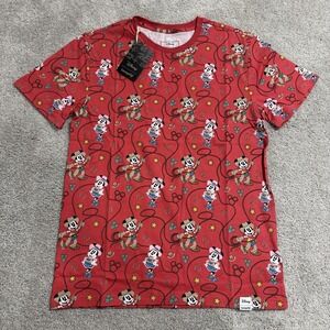 Disney Loungefly Mickey & Minnie Mouse Lasso Western Shirt Mens XXL Tee Unisex